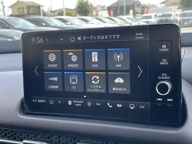 ホンダ ＺＲ－Ｖ ハイブリッド 東京都 2025(令7)年 0.1万km スーパープラチナグレーメタリック 純正９型ワイドディスプレイナビ＆フルセグ　/・BluetoothAudio&USB/・AppleCarPlay&AndroidAuto/アラウンドビューモニター　/ブラインドスポットモニター　/ＢＯＳＥサウンドシステム　/ハンズフリーパワーバックドア　/ステアリングヒーター　/ワイヤレス充電　/レーダークルーズコントロール/レーザーパワーシート/・前席シートヒーター/・前席パワーシート/・２列目パーソナルUSB/パーキングセンサーシステム/ホンダセンシング/（安全運転支援システム）/・衝突軽減ブレーキ/・歩行車事故低減ステアリング/・車線維持支援システム/・先行車発進お知らせ機能/保証書＆取説