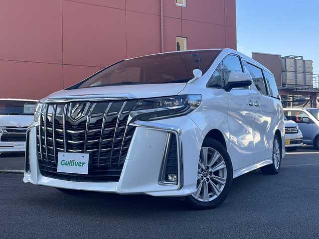 トヨタ アルファード S 宮崎県 2020(令2)年 13.9万km ホワイトパールクリスタルシャイン ディスプレイオーディオ ETC 前方ドラレコ USB入力端子 後席モニター バックカメラ Bluetooth 両側パワースライドドア フルセグTV 3列シート LEDライト オートライト  純正フロアマット 純正アルミホイール ワンオーナー