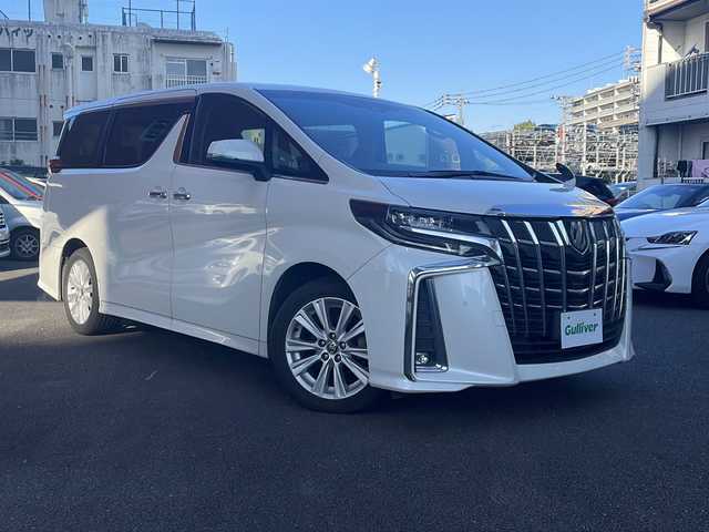 トヨタ アルファード S 宮崎県 2020(令2)年 13.9万km ホワイトパールクリスタルシャイン ディスプレイオーディオ ETC 前方ドラレコ USB入力端子 後席モニター バックカメラ Bluetooth 両側パワースライドドア フルセグTV 3列シート LEDライト オートライト  純正フロアマット 純正アルミホイール ワンオーナー