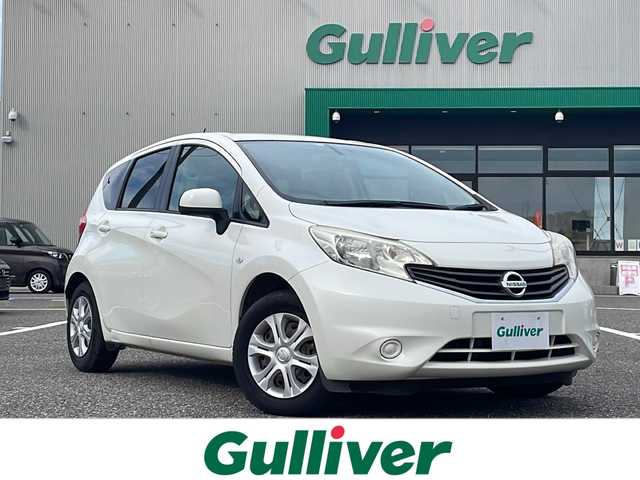 日産 ノート X DIG－S 島根県 2014(平26)年 6.3万km ブリリアントホワイトパール ケンウッドナビ/フルセグTV/ETC/ドライブレコーダー/SRSエアバッグ/エコスーパーチャージャー/アイドリングストップ/オートエアコン/トリコットシート/プライバシーガラス/スマートキー/エンジンプッシュスターター/イモビライザー/禁煙車
