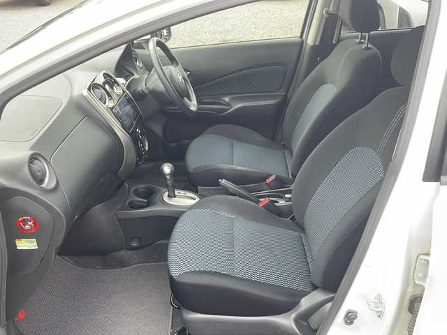 日産 ノート X DIG－S 島根県 2014(平26)年 6.3万km ブリリアントホワイトパール ケンウッドナビ/フルセグTV/ETC/ドライブレコーダー/SRSエアバッグ/エコスーパーチャージャー/アイドリングストップ/オートエアコン/トリコットシート/プライバシーガラス/スマートキー/エンジンプッシュスターター/イモビライザー/禁煙車