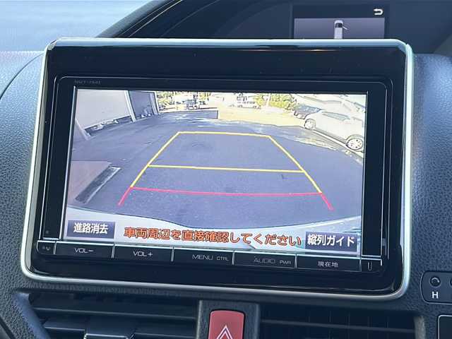 トヨタ エスクァイア Gi 福島県 2015(平27)年 8.3万km ホワイトパールクリスタルシャイン ワンオナ　純正ＳＤナビ　バックＣ　フルセグ　ＢＴ　両側パワスラ　ＬＥＤヘッドライト　オートハイビーム　寒冷地仕様　前席シートヒーター　２１年式冬タイヤ付純正ＡＷ車載　クルコン　ビルトＥＴＣ　黒革シート