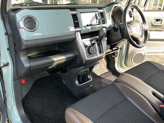 スズキ ハスラー タフワイルド 静岡県 2019(令1)年 7.1万km オフブルーメタリック/ブラック 2トーン ナビ/・CD/DVD/SD/AUX/ipod/USB/Bluetooth/・ワンセグTV/ラジオ/主要装備/・特別仕様車　/・バックカメラ　/・シートヒーター　/・デュアルカメラブレーキサポート　/・レーンキープアシスト/・アイドリングストップ　/・ステアリングリモコン　/・ヒーテッドドアミラー　/・ドライブレコーダー　/・スマートキー　/・ＥＴＣ/・プッシュスタート/・ハーフレザーシート/・フォグランプ