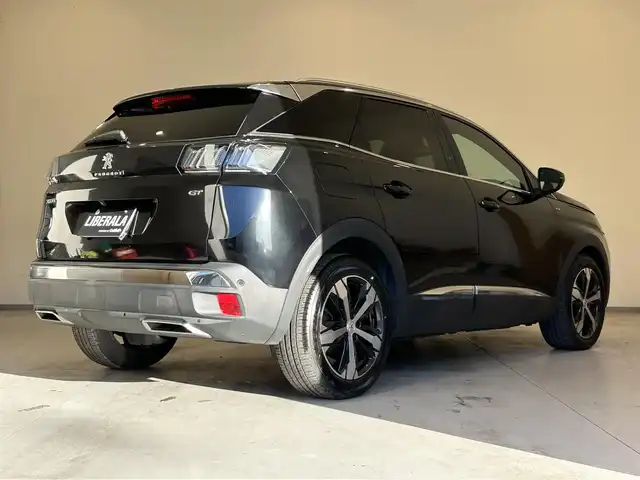 プジョー ３００８ GT ブルー HDi 熊本県 2021(令3)年 6.6万km ペルラネラブラック ・スマートキー/・プッシュスタート/・アクティブセーフティブレーキ/・トラフィックサインインフォメーション/・疲労検知/・アダプティブライト/・インテリジェントハイビーム/・パークセンサー/・ブラインドスポットモニター/・クルーズコントロール(追従式)/・ハーフレザーシート/・D席パワーシート/・前席シートヒーター/・純正ディスプレイオーディオ/　【Bluetooth・USB・AppleCarPlay・AndroidAuto】/・バックカメラ/・左サイドカメラ/・ETC/・ドライブレコーダー(前後録画)/・パワーバックドア/・LEDヘッドランプ/・LEDフォグランプ/・純正マット