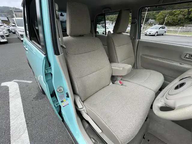 スズキ ラパン X 愛媛県 2016(平28)年 3.9万km フレンチミントパールメタリック 純正メモリナビ　/全方位カメラ　/左右バニティーミラー　/フルセグＴＶ　/Ｂｌｕｅｔｏｏｔｈ　/ＥＴＣ２．０　/シートヒーター　/社外前後ドラレコ　/ＵＳＢソケット　/ステアリングリモコン　/ｎａｎｏｅ　/オートライト