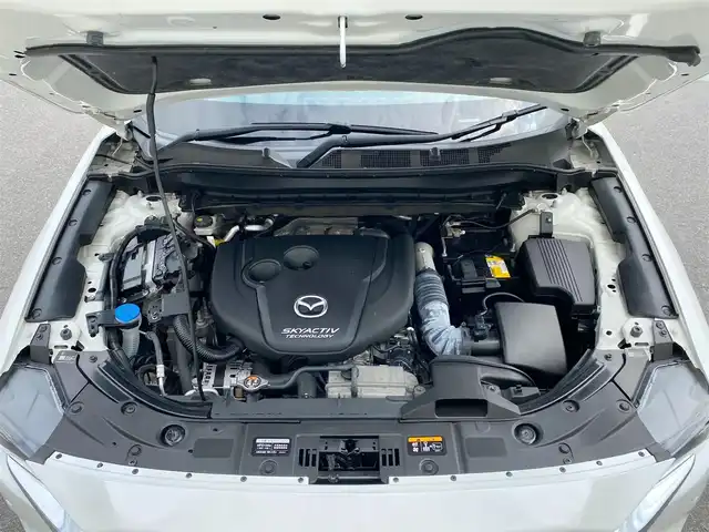 マツダ ＣＸ－５ XD Lパッケージ 岐阜県 2020(令2)年 4.4万km スノーフレイクホワイトパールマイカ 純正SDナビ/（フルセグTV/CD・DVDプレーヤー）OP/全周囲カメラ（OP）/前後クリアランスソナー（OP）/i-ACTIVSENSE/・アドバンストスマートシティブレーキサポート（前進時）/・スマートキシティブレーキサポート（後退時）/・レーダークルーズコントロール/・レーンキープアシストシステム/・車線逸脱警報システム/・ブラインドスポットモニターリング/・ドライバーアテンションアラート/・交通標識認識システム/ヘッドアップディスプレイ/黒本革シート/メモリ機能付パワーシート/全席シートヒーター/パワーバックドア/本革巻きステアリング/シフトノブ/ステアリングヒーター/MTモード付AT/パドルシフト/純正19インチAW/純正フロアマット/純正ETC/スマートキー×2