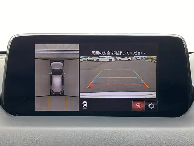 マツダ ＣＸ－５ XD Lパッケージ 岐阜県 2020(令2)年 4.4万km スノーフレイクホワイトパールマイカ 純正SDナビ/（フルセグTV/CD・DVDプレーヤー）OP/全周囲カメラ（OP）/前後クリアランスソナー（OP）/i-ACTIVSENSE/・アドバンストスマートシティブレーキサポート（前進時）/・スマートキシティブレーキサポート（後退時）/・レーダークルーズコントロール/・レーンキープアシストシステム/・車線逸脱警報システム/・ブラインドスポットモニターリング/・ドライバーアテンションアラート/・交通標識認識システム/ヘッドアップディスプレイ/黒本革シート/メモリ機能付パワーシート/全席シートヒーター/パワーバックドア/本革巻きステアリング/シフトノブ/ステアリングヒーター/MTモード付AT/パドルシフト/純正19インチAW/純正フロアマット/純正ETC/スマートキー×2