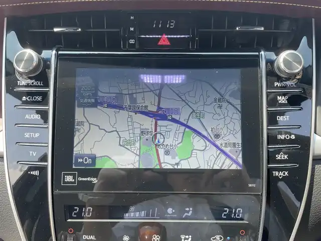 トヨタ ハリアー プレミアム アドバンスドP 千葉県 2015(平27)年 9.8万km ブラック Bluetooth/ハーフレザー/センターコンソール内に置くだけ充電器/ドライブレコーダー(CSD-790htg)/車内ライト(LED)/純正ナビ(AM/FM/CD/DVD/ブルーレイ/AUX/USB)/パワーバックドア/カーテシランプ/アランドビューモニター/運転席：パワーシート/電格ミラー/LTA/JBL/コーナーセンサー/スペアタイヤ