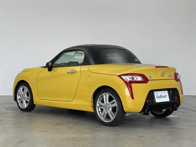 ダイハツ コペン ローブ S 埼玉県 2015(平27)年 1.8万km ジョーヌイエロー 純正ナビ　バックカメラ　シートヒーター　ＥＴＣ　モモステアリング　レカロシート　社外マフラー　パドルシフト　　純正アルミホイール　スマートキー　Ｂｌｕｅｔｏｏｔｈ　ＤＶＤ再生　ＬＥＤライト