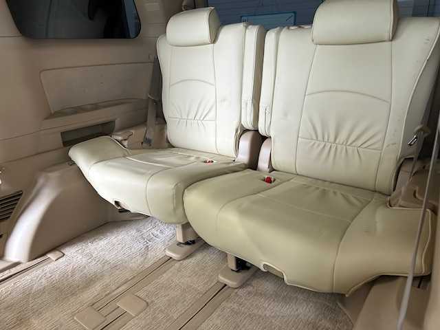 トヨタ アルファード 240X 宮城県 2008(平20)年 10.3万km ゴールドパールクリスタルシャイン 片側パワースライドドア/３列シート/後席モニター/社外ナビ（DVD/CD/AM/FM/USB/BT）/バックカメラ/フルセグTV/コーナーセンサー/オートライト/ETC/サマータイヤ社外AW（245/40ZR20）２ｍｍ/スタッドレスタイヤ社外AW積込（215/60R16）４ｍｍ