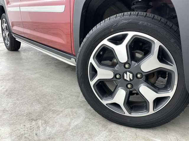 スズキ ハスラー Jスタイル Ⅱ 福島県 2022(令4)年 3.3万km フェニックスレッドパール/ソフトベージュメタリック スズキセーフティサポート/・車線逸脱警報機能/・デュアルセンサーブレーキサポート/・デュアルカメラブレーキサポート/・誤発進抑制機能/・アダプティブクルーズコントロール/・先行車発進お知らせ機能/・リヤパーキングセンサー/社外ナビ/型式：CN-RE03WD/（TV/BT/SD/FM・AM/USB）/バックカメラ/プッシュスタート/・スマートキー/ステリングリモコン/アイドリングストップ/シートヒーター（D席＋N席）/LEDライト/・オートライト/・オートハイビーム/・フォグライト/電装格納ウィンカーミラー/純正フロアマット/ドアバイザー