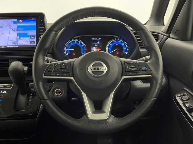 日産 ルークス HWS Gターボ プロパイロットED 宮崎県 2020(令2)年 3万km アメジストパープル 禁煙車/エマージェンシーブレーキ/純正9型ナビTV/（MM319D-L/CD/DVD/MSV/Bluetooth/フルセグTV)/純正ドライブレコーダー/純正LEDオートライト/純正LEDフォグ/純正15インチアルミ/純正エアロ/純正ルーフエンドスポイラー/純正フロアマット/ハンズフリー両側電動スライドドア/プロパイロット/アラウンドビューモニター/クリアランスソナー/リアサーキュレーター（プラズマクラスター）/電子パーキング/オートホールド/ウインカードアミラー/オートエアコン/インテリジェントキー/プッシュエンジンスタート/新車時保証書/取扱い説明書