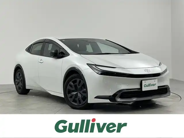 トヨタ プリウス Z 愛知県 2023(令5)年 0.2万km プラチナホワイトパールマイカ 純正１２．３インチディスプレイオーディオ/ナビ　Bluetooth フルセグTV Miracast USB/アラウンドビューモニター/トヨタセーフティーセンス　/アダプティブクルーズコントロール　/パワーバックドア　/レーントレーシングアシスト/ステアリングヒーター/ロードサインアシスト/オービスレーダー/置くだけ充電/前席シートヒーター　/前席シートベンチレーター　/アドバンスドパーク