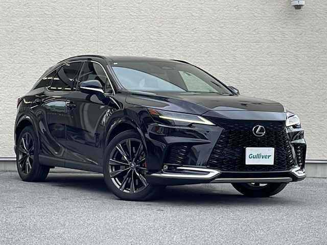 レクサス ＲＸ 350 Fスポーツ 滋賀県 2024(令6)年 2.4万km グラファイトブラックガラスフレーク サンルーフ/デジタルインナーミラー/輻射ヒーター/シートヒーター/エアシート/ワンオーナー/フルセグテレビ/BT/TV/FM/AM/タイプCusb入力端子/アイドリングストップ/クルーズコントロール/ブラインドスポットモニター/自動駐車システム/プッシュスタート/パワーバックドア/ETC2.0