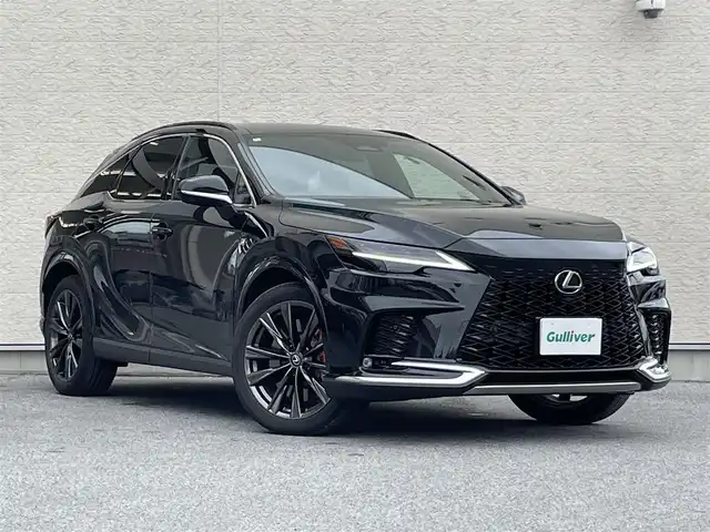 レクサス ＲＸ 350 Fスポーツ 滋賀県 2024(令6)年 2.4万km グラファイトブラックガラスフレーク サンルーフ/デジタルインナーミラー/輻射ヒーター/シートヒーター/エアシート/ワンオーナー/フルセグテレビ/BT/TV/FM/AM/タイプCusb入力端子/アイドリングストップ/クルーズコントロール/ブラインドスポットモニター/自動駐車システム/プッシュスタート/パワーバックドア/ETC2.0