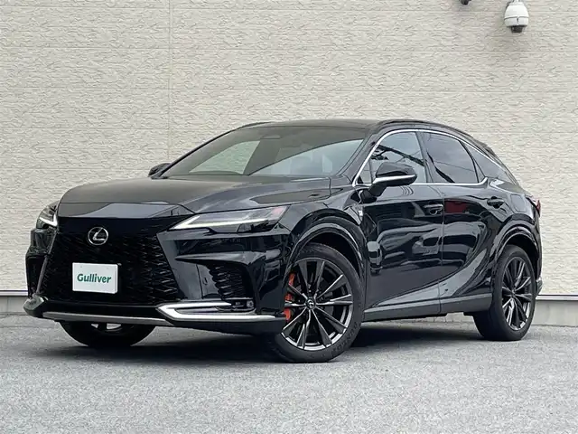 レクサス ＲＸ 350 Fスポーツ 滋賀県 2024(令6)年 2.4万km グラファイトブラックガラスフレーク サンルーフ/デジタルインナーミラー/輻射ヒーター/シートヒーター/エアシート/ワンオーナー/フルセグテレビ/BT/TV/FM/AM/タイプCusb入力端子/アイドリングストップ/クルーズコントロール/ブラインドスポットモニター/自動駐車システム/プッシュスタート/パワーバックドア/ETC2.0