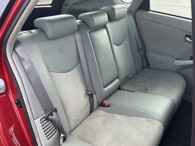 トヨタ プリウス G 佐賀県 2014(平26)年 14万km レッドマイカメタリック ワンオーナー/純正ナビ/ワンセグTV/CD/DVD/Bluetooth/FM/AM/バックカメラ/ETC/D席パワーシート/ステアリングリモコン/純正LED/純正フロアマット/純正フォグライト/新車時保証書/取扱説明書/スペアキー1本/トヨタセーフティセンス/・レーダークルーズコントロール/・クリアランスソナー