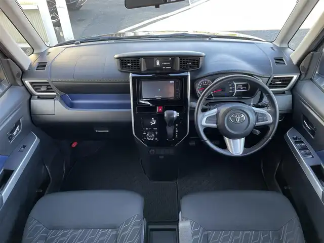 トヨタ タンク カスタムG－T 東京都 2017(平29)年 6.4万km ブラックマイカメタリック TRDエアロパーツ/社外ナビ/フルセグTV/クルーズコントロール/両側電動スライドドア/ETC/純正フロアマット/純正サイドバイザー/衝突軽減装置/横滑り防止装置/スマートキー/オートライト/LEDライト/フォグライト