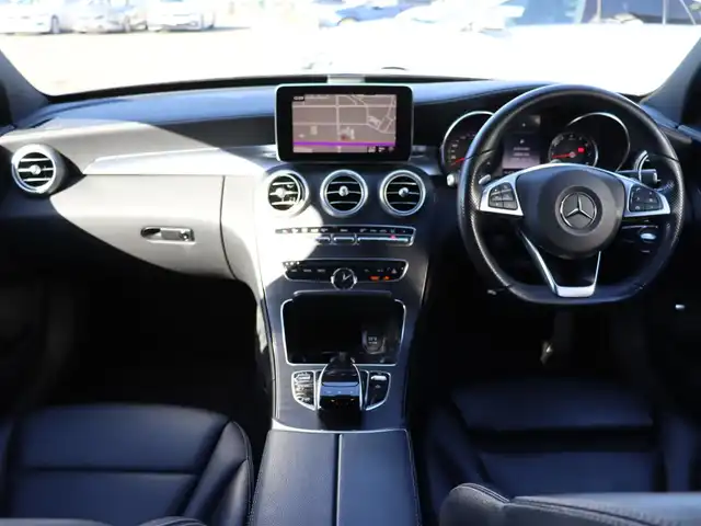 メルセデス・ベンツ Ｃ２００ ワゴン スポーツ 宮城県 2017(平29)年 6.9万km オブシディアンブラック レーダーセーフティＰＫＧ　/純正ナビ【ＢＴ／ＣＤ／ＤＶＤ／フルセグＴＶ】/ヘッドアップディスプレイ　/アダプティブクルーズコントロール　/ステアリングアシスト/レーンキープアシスト/パワーテールゲート/パドルシフト　/バックカメラ　/エアサス　/レザーシート/前席シートヒーター　/前席パワーシート/運転席メモリー付き/アンビエントライト/ルーフレール/キーレスゴー/純正18インチAW/LEDヘッドライト/禁煙車