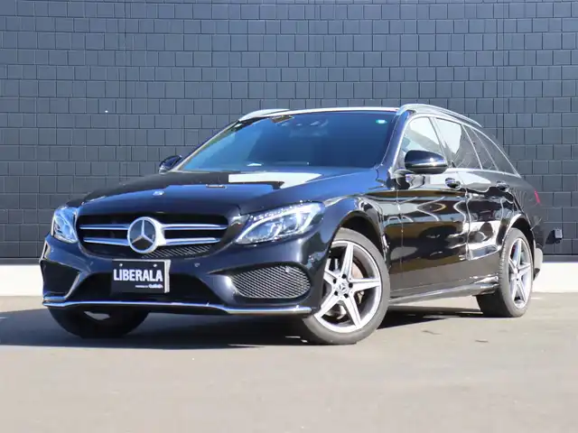 メルセデス・ベンツ Ｃ２００ ワゴン スポーツ 宮城県 2017(平29)年 6.9万km オブシディアンブラック レーダーセーフティＰＫＧ　/純正ナビ【ＢＴ／ＣＤ／ＤＶＤ／フルセグＴＶ】/ヘッドアップディスプレイ　/アダプティブクルーズコントロール　/ステアリングアシスト/レーンキープアシスト/パワーテールゲート/パドルシフト　/バックカメラ　/エアサス　/レザーシート/前席シートヒーター　/前席パワーシート/運転席メモリー付き/アンビエントライト/ルーフレール/キーレスゴー/純正18インチAW/LEDヘッドライト/禁煙車