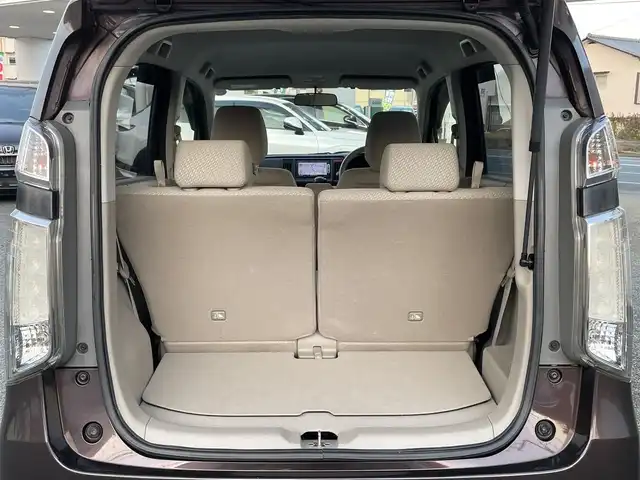 ホンダ Ｎ ＷＧＮ G 熊本県 2015(平27)年 6.6万km プレミアムディープモカパール 純正ナビ（VXM-155VSi）/【ワンセグTV/Bluetooth再生/CD/DVD】/バックカメラ/ステアリングスイッチ/プッシュスタート/ベンチシート/電動格納ミラー/エコモード切替/保証書/取扱説明書/スペアキー