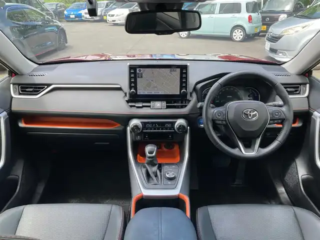 トヨタ ＲＡＶ４ アドベンチャー 静岡県 2022(令4)年 4.5万km センシュアルレッドマイカ 4WD/純正9型ディスプレイオーディオ/・Bluetooth/AM/FM/・AppleCarPlay/AndroidAuto対応/ハンズフリーパワーバックドア/バックカメラ/ビルトインETC/純正ドライブレコーダー/レーダークルーズコントロール/セーフティセンス/・プリクラッシュセーフティ/・レーントレーシングアシストポート/・オートマチックハイビーム/・ロードサインアシスト/ブラインドスポットモニター/LEDヘッドランプ/本革巻きステアリング/ステアリングヒーター/合皮スポーティシート/前席快適温熱シート/運転席シートポジションメモリー/純正19インチアルミホイール/ヴェルバスポルトII18インチAWスタッドレス積込/スマートエントリー/スタートシステム/禁煙車