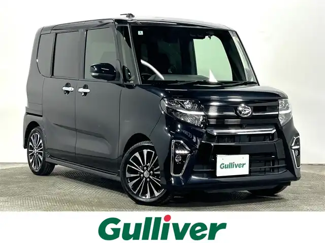 ダイハツ タント カスタム RS セレクション 大阪府 2020(令2)年 0.9万km パールブラック 純正ナビ(フルセグ/DVD再生/Bluetooth) 360カメラ ETC 両側パワースライドドア 衝突軽減 レーダークルコン クリアランスソナー レーンアシスト ハーフレザー シートヒーター