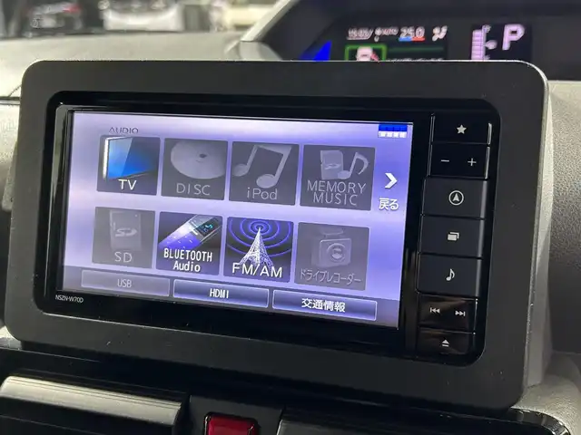 ダイハツ タント カスタム RS セレクション 大阪府 2020(令2)年 0.9万km パールブラック 純正ナビ(フルセグ/DVD再生/Bluetooth) 360カメラ ETC 両側パワースライドドア 衝突軽減 レーダークルコン クリアランスソナー レーンアシスト ハーフレザー シートヒーター