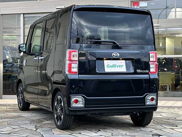 ダイハツ ウェイク G ターボVS SA Ⅲ 静岡県 2022(令4)年 0.1万km未満 ブラックマイカメタリック 純正8インチナビ/・FM/AM/・CD/DVD/・Bluetooth/・フルセグTV/・iPod/・USB/・HDMI/主要装備/・全方位カメラ/・６スピーカー/・両側パワースライドドア/・ＬＥＤヘッドライト/・LEDフォグランプ/・オートライト/・オートハイビーム/・スマートアシスト/・車両安定性制御システム/・トラクションコントロールシステム/・オートエアコン/・ETC/・アイドリングストップ/・ステアリングスイッチ