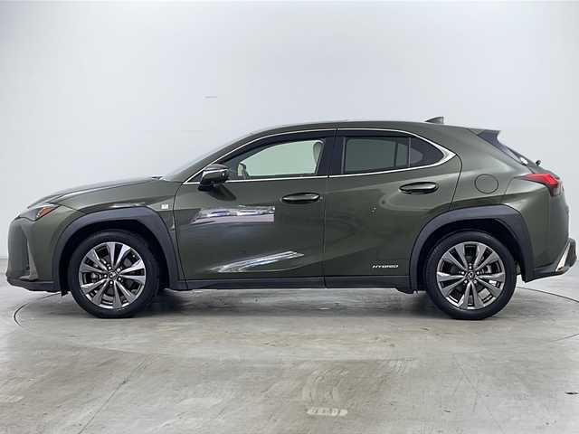 レクサス ＵＸ 250h Fスポーツ 道央・札幌 2018(平30)年 5.7万km テレーンカーキマイカM ・4WD/・寒冷地仕様/・純正ナビ&TV&CD&DVD&BT/・全方位カメラ/・プリクラッシュセーフティ/・クルーズコントロール/・シートヒーター/・ステアリングヒーター/・パワーバックドア/・レザーシート/・パワーシート/・純正ドライブレコーダー/・ETC/・LEDヘッドライト/・オートマチックハイビーム
