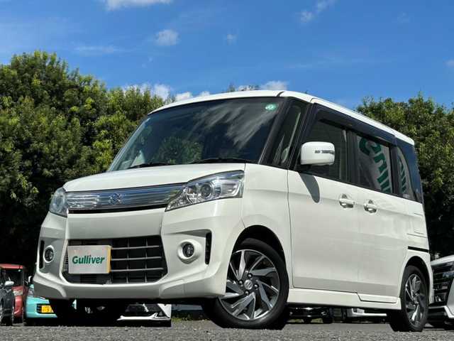 スズキ スペーシア カスタム TS 東京都 2013(平25)年 4.3万km パールホワイト ワンオーナー/メモリーナビ（AVN113MV）/・USBオーディオ/CD/両側パワースライドドア/純正アルミホイール/ETC/取扱説明書/保証書/スペアキー1本