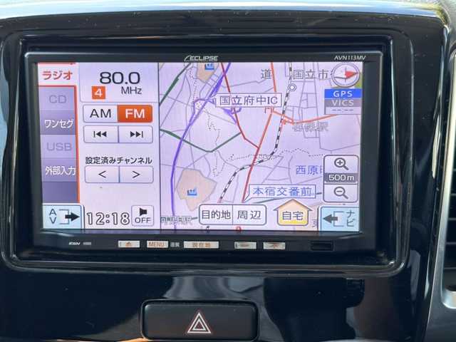 スズキ スペーシア カスタム TS 東京都 2013(平25)年 4.3万km パールホワイト ワンオーナー/メモリーナビ（AVN113MV）/・USBオーディオ/CD/両側パワースライドドア/純正アルミホイール/ETC/取扱説明書/保証書/スペアキー1本