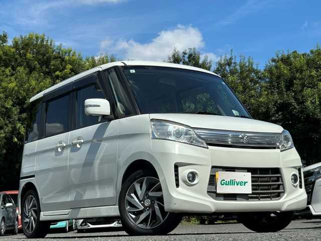 スズキ スペーシア カスタム TS 東京都 2013(平25)年 4.3万km パールホワイト ワンオーナー/メモリーナビ（AVN113MV）/・USBオーディオ/CD/両側パワースライドドア/純正アルミホイール/ETC/取扱説明書/保証書/スペアキー1本