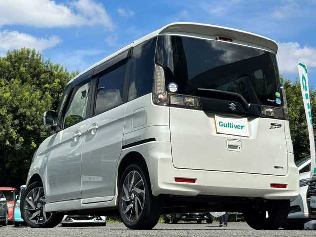 スズキ スペーシア カスタム TS 東京都 2013(平25)年 4.3万km パールホワイト ワンオーナー/メモリーナビ（AVN113MV）/・USBオーディオ/CD/両側パワースライドドア/純正アルミホイール/ETC/取扱説明書/保証書/スペアキー1本