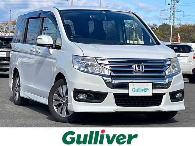 ホンダ ステップワゴン スパーダ パワーエディション 道央・札幌 2013(平25)年 8.9万km パール ４WD/寒冷地仕様/純正メモリーナビ/AM/FM/BT/SD/CD/DVD/フルセグ/横滑り防止装置/バックカメラ/ビルトインETC/アイドリングストップ/ワイパーデアイサー/ECON/両側パワースライドドア/革巻きステアリング/ステアリングリモコン/パドルシフト/MTモード付AT/キセノンヘッドライト/オートライト/フォグランプ/電動格納ミラー/ヒーテッドドアミラー/ウィンカーミラー/純正フロアマット/ドアバイザー/社外エンジンスターター/社外AW付冬タイヤ積込/205/65/R16/2021年/山7mm