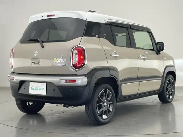 スズキ クロスビー HYBRID MZ 愛知県 2021(令3)年 4.6万km キャラバンアイボリーパールメタリック/ホワイト 2トーンルーフ 純正ナビ　全方位カメラ　シートヒーター　ナビ連動純正ドラレコ　デュアルカメラブレーキ　衝突軽減　追従クルコン　パドルシフト　ＥＴＣ　ツートンカラー　ＬＥＤオートライト　フォグランプ　パーキングセンサー