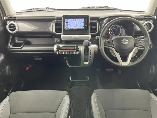 スズキ クロスビー HYBRID MZ 愛知県 2021(令3)年 4.6万km キャラバンアイボリーパールメタリック/ホワイト 2トーンルーフ 純正ナビ　全方位カメラ　シートヒーター　ナビ連動純正ドラレコ　デュアルカメラブレーキ　衝突軽減　追従クルコン　パドルシフト　ＥＴＣ　ツートンカラー　ＬＥＤオートライト　フォグランプ　パーキングセンサー