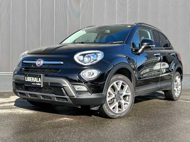 フィアット ５００Ｘ エクストリーム 道東・釧路十勝 2019(令1)年 5.9万km ブラック 80台限定仕様車/４WD/純正ディスプレイオーディオ/ BT/USB/AppleCarPlay/ETC/衝突軽減ブレーキ/レーンキーピングアシスト/アダプティブクルーズコントロール/リアパークセンサー/ブラインドスポットインフォメーション/外装シネマブラック/ブラックレザーシート/フロントシートヒーティング/フロントパワーシート/純正17インチAW/純正フロアマット/オートライト/取扱説明書/保証書/スペアキー