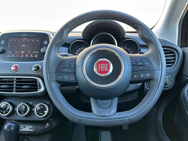 フィアット ５００Ｘ エクストリーム 道東・釧路十勝 2019(令1)年 5.9万km ブラック 80台限定仕様車/４WD/純正ディスプレイオーディオ/ BT/USB/AppleCarPlay/ETC/衝突軽減ブレーキ/レーンキーピングアシスト/アダプティブクルーズコントロール/リアパークセンサー/ブラインドスポットインフォメーション/外装シネマブラック/ブラックレザーシート/フロントシートヒーティング/フロントパワーシート/純正17インチAW/純正フロアマット/オートライト/取扱説明書/保証書/スペアキー