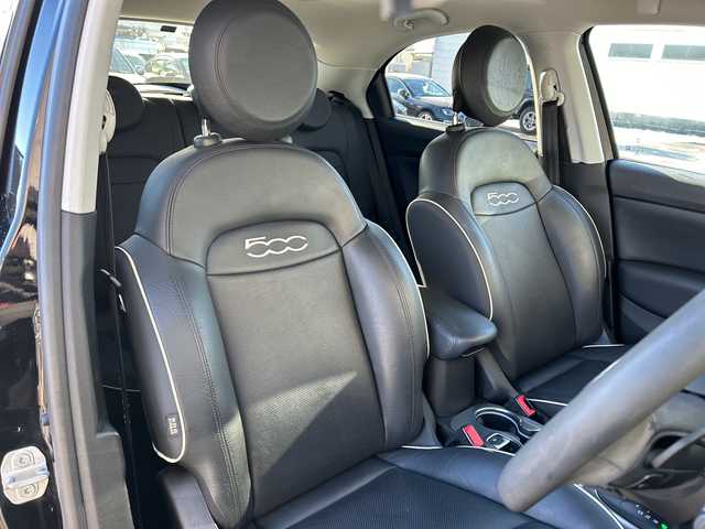 フィアット ５００Ｘ エクストリーム 道東・釧路十勝 2019(令1)年 5.9万km ブラック 80台限定仕様車/４WD/純正ディスプレイオーディオ/ BT/USB/AppleCarPlay/ETC/衝突軽減ブレーキ/レーンキーピングアシスト/アダプティブクルーズコントロール/リアパークセンサー/ブラインドスポットインフォメーション/外装シネマブラック/ブラックレザーシート/フロントシートヒーティング/フロントパワーシート/純正17インチAW/純正フロアマット/オートライト/取扱説明書/保証書/スペアキー