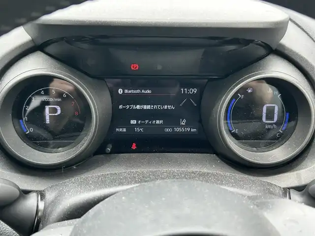 トヨタ ヤリスクロス G 山形県 2021(令3)年 10.6万km ベージュ セーフティセンス/純正ディスプレイオーディオ/バックカメラ/レーダークルーズコントロール/ステアリングスイッチ/ドライブレコーダー/オートホールド/横滑り防止装置/純正アルミホイール/スマートキー/プッシュスタート/LEDライト/ウィンカーミラー/純正フロアマット