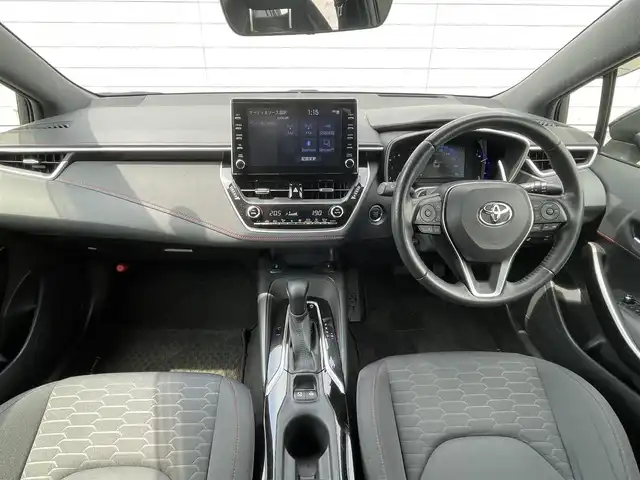 トヨタ カローラ スポーツ G Z 富山県 2020(令2)年 7.3万km ブラッキッシュアゲハガラスフレーク 純正ディスプレイオーディオ/ナビ/セーフティセンス/ＬＥＤヘッドライト/オートマチックハイビーム/ブレーキホールド/スマートキー/ステアリングヒーター/純正ＡＷ１８インチ/純正フロアマット/レーンキープアシスト/パドルシフト/横滑り防止装置/保証書／取説有り