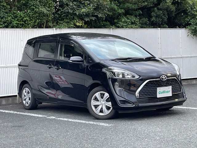 トヨタ シエンタ ファンベースG 茨城県 2019(平31)年 2.5万km ブラックマイカ 衝突被害軽減システム/盗難防止装置/横滑り防止装置/バックカメラ/ETC/Bluetooth/TV（ワンセグ）/スライドドア