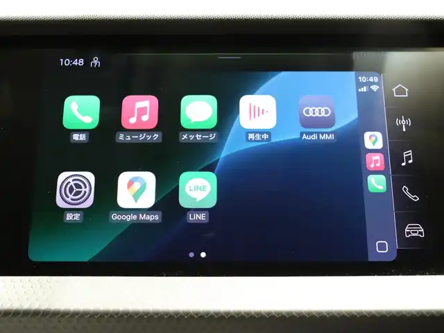 アウディ アウディ Ａ１ SB 25TFSI アドバンスド 静岡県 2022(令4)年 2.8万km グレイシアホワイトメタリック プッシュスタート/アイドリングストップ/メーカーナビ/スマートキー/レーダークルーズコントロール/バックカメラ/純正フロアマット/純正アルミホイール/Apple Carplay/横滑り防止装置/レーンキープアシスト/オートライト/オートマチックハイビーム/ヘッドライトLED/スペアキーあり