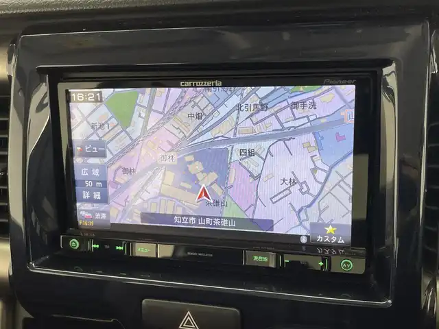 スズキ ハスラー Jスタイル Ⅲ 愛知県 2018(平30)年 4.2万km フェニックスレッドパール/スチールシルバー2トーン 社外ナビ　全方位カメラ　禁煙　ハーフレザー　フルセグＴＶ　ＤＶＤ　衝突軽減　シートヒーター　ＥＴＣ　ＨＩＤオートライト　車線逸脱　Ｂｌｕｅｔｏｏｔｈ　純正マット　スマートキー　プッシュスタート　フォグ