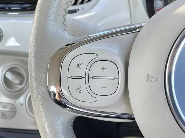 フィアット ５００ 1．2 ポップ 三重県 2017(平29)年 4.2万km ボサノバホワイト 純正オーディオ/LEDデイライト/Bluetooth/AUX/USB/ETC/純正14インチホイールキャップ/社外ドライブレコーダー/ステアリングスイッチ/革巻きステアリング/シルバーメッキミラー