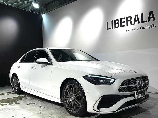 メルセデス・ベンツ Ｍ・ベンツ Ｃ２００ 4マチックアバンギャルド 道央・札幌 2022(令4)年 2.1万km 白 AMGライン/ベーシックｐｋｇ/　・ＨＵＤ/　・ＭＢＵＸ ARナビゲーション（USB、Bt、フルセグ）/レーダーセーフティpkg/DIGITALライト（ウルトラハイビーム付）/アダプティブハイビームアシスト＋/LEDコーナリングライト/11.9inchメディアディスプレイ/12.3inchコクピットディスプレイ/ハーフレザーシート/シートヒーター（D/N）/パワーシート（D/N）/シートメモリー（D/N）/パークトロニック（F/R）/アンビエントライト（64色）/360°カメラ/オートライト/ETC/保証書、取扱説明書、スペアキー1本有