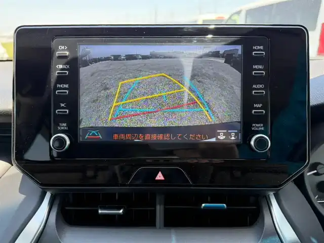 トヨタ ハリアー S 島根県 2022(令4)年 3.8万km ブラック ワンオーナー/純正8型ディスプレイオーディオ/　(AM/FM/AppleCarPlay、AndroidAuto対応)/バックカメラ/ビルトインETC/レーダークルーズコントロール/クリアランスソナー/セーフティセンス/・プリクラッシュセーフティ/・レーントレーシングアシスト/・オートマチックハイビーム/・ロードサインアシスト/パーキングサポートブレーキ/パラボラ式LEDヘッドランプ/オートライト/オートエアコン/本革巻きステアリング/ステアリングスイッチ/純正17インチアルミホイール/スマートエントリー/スタートシステム/禁煙車