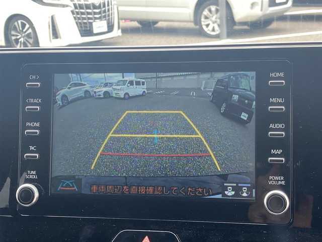 トヨタ ハリアー S 島根県 2022(令4)年 3.8万km ブラック ワンオーナー/純正8型ディスプレイオーディオ/　(AM/FM/AppleCarPlay、AndroidAuto対応)/バックカメラ/ビルトインETC/レーダークルーズコントロール/クリアランスソナー/セーフティセンス/・プリクラッシュセーフティ/・レーントレーシングアシスト/・オートマチックハイビーム/・ロードサインアシスト/パーキングサポートブレーキ/パラボラ式LEDヘッドランプ/オートライト/オートエアコン/本革巻きステアリング/ステアリングスイッチ/純正17インチアルミホイール/スマートエントリー/スタートシステム/禁煙車