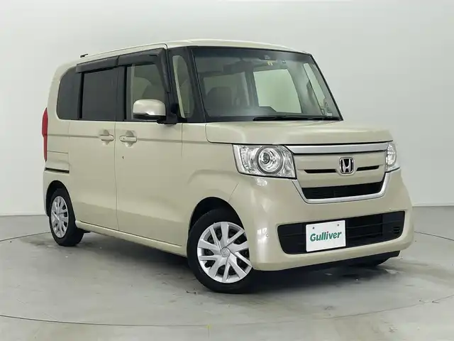 ホンダ Ｎ ＢＯＸ G EX ターボ ホンダセンシング 富山県 2018(平30)年 2.2万km プレミアムアイボリーP 純正8型ナビ（AM/FM/DVD/BT/USB/フルセグ）/バックカメラ/ドライブレコーダー/ETC/両側パワースライドドア/衝突被害軽減システム/レーダークルーズコントロール/レーンキープアシスト/コーナーセンサー/横滑り防止装置/オートLEDライト/純正フロアマット/革巻きステアリング/ステアリングスイッチ/スマートキー/スペアキー